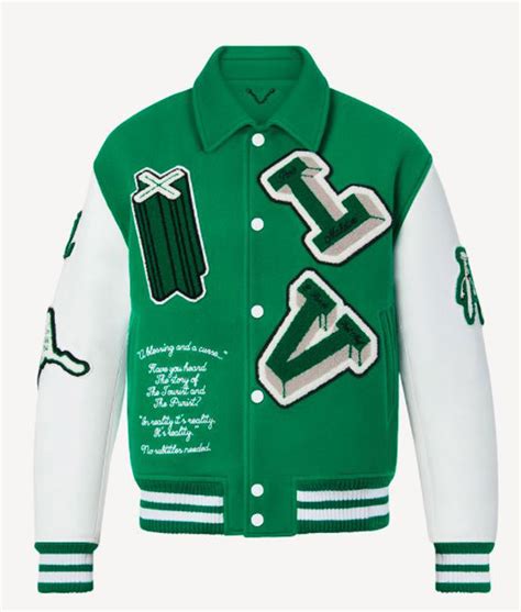 varsity jacket louis vuitton.